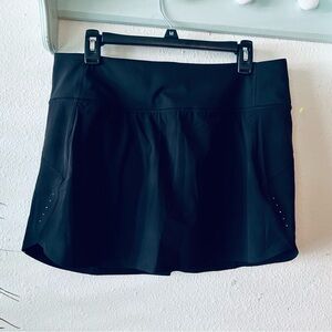 Athleta Run With It Skort 14” with Built-In Shorts